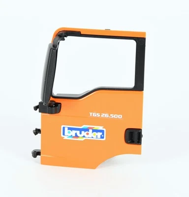BRUDER SPIELWAREN GMBH & CO. KG BRUDER Ersatzteil 43780 Fahrertür links für MAN TGS 26.500 orange NEU/OVP