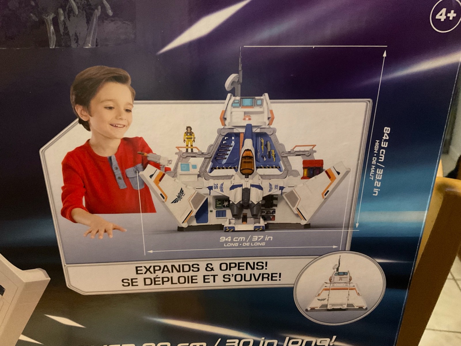 Buzz Lightyear au Commandement Spatial jouet Base Star Command neuf
