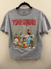 Space Jam Tune Squad Boys Short Sleeve T-Shirt Size: Large Gray