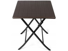 Table de Jardin PA-9004, Plastique, Carré, 61,5 x 61,5 X 73 CM - B