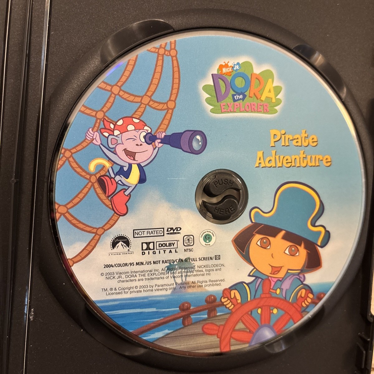 Dora the Explorer Pirate Adventure DVD Double Length Musical