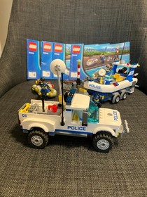 Lego City Police Patrol retired lego set 60045 complete with instructions no box