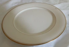 Lot of 8 Ultra Ivory Society Large Dinner Plates 10.5" Cellini 5827 Japan  /uis1