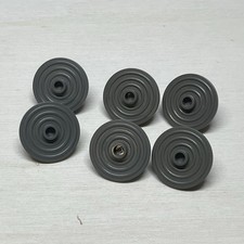 ✅ Lego 1 x 3876 Schild rund alt dunkelgrau 6030 1877 6022 6021 6061 6010 6039