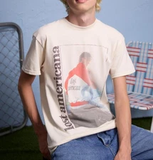 Mgk Machine Gun Kelly Lost Americana Motorcycle Portrait T-Shirt Size S-5XL