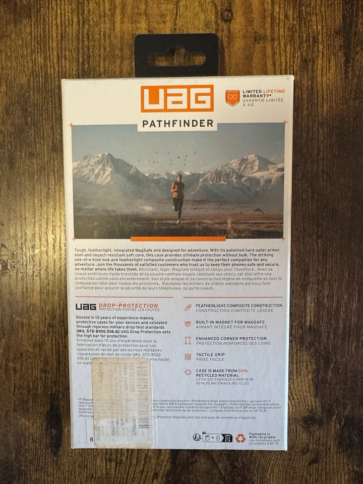 Capa URBAN ARMOR GEAR UAG para iPhone 15 Pro - Azul nuvem - Imagem 2 de 2