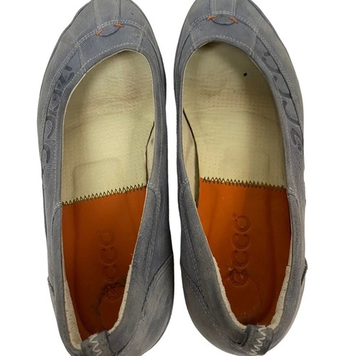 Ecco Wildleder Slipper Ballerinas Schuhe Größe 6-6,5 - Bild 5 von 9