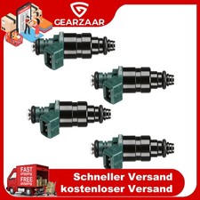 4x Einspritzdüse Injektor Passt für VW Bora Variant 1J6 Schwarz 2 Pin