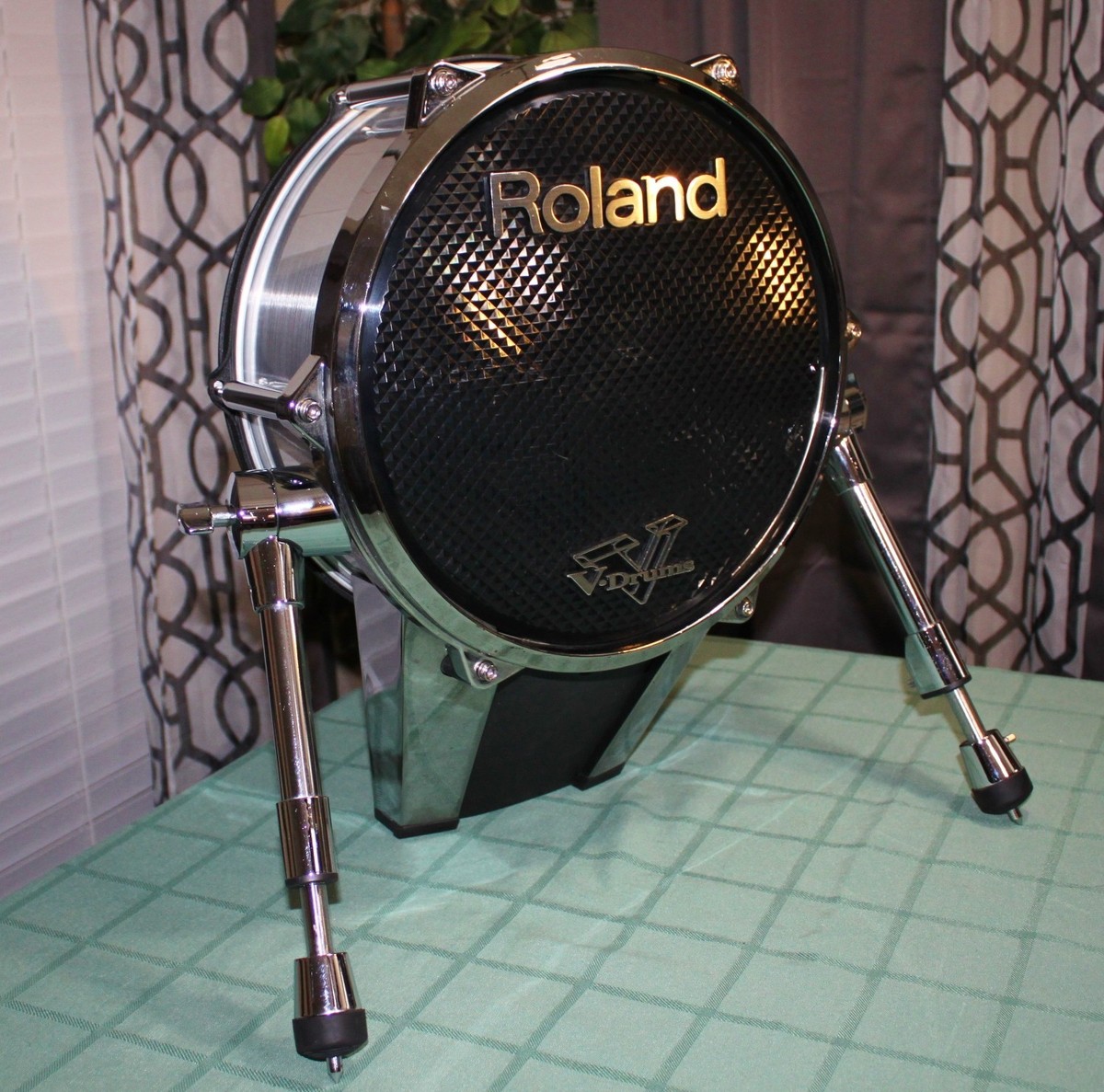Roland KD-140 SV V-Kick Bass Drum Trigger Pad Roland KD140 | eBay