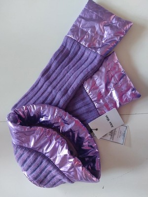 Set Alex Max  lila Mütze Hut +Schal Neu mit Etikett