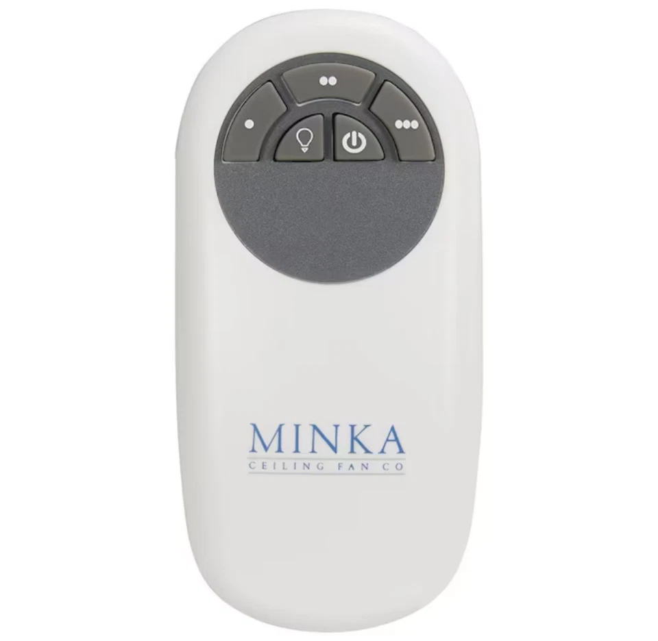 60" Minka Ceiling Fan Ormond 60-in Brushed Nickel w LED, Remote Control, - Image 3 of 4