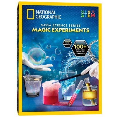 NATIONAL GEOGRAPHIC Science Magic Kit 100 wissenschaftliche Experimente und Zaubertricks