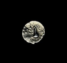 Celtic Britain Silver Coin, Iceni Tribes of Britain, 1st Century