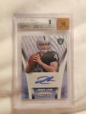 Derek Carr Rookie Card Gallery and Checklist 54