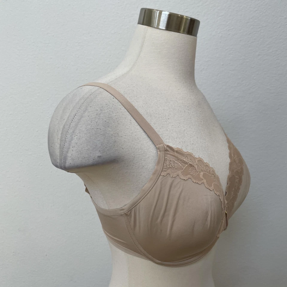 Sujetador Natori Glamour Oculto Mujer 34DD Café 736044 Encaje Con Aros Acolchado Nuevas Etiquetas Foto 2 de 4