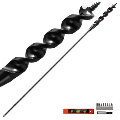 Flex Installer Drill Bit Fish Bit Self Screw Point for Pulling Line Through T...