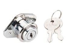 7/8" Keyed Different Lock Keys Desk Drawer Mailbox Office Cabinet Chrome