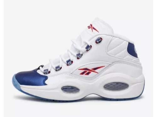 Reebok Classics Question Mid Allen Iverson Blue Toe OG 2022 Men GX0227 - US 9.5