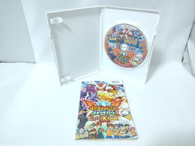 Wii Inazuma Eleven Go Strikers 2013 Nintendo Japanese Edition Working  tested OK