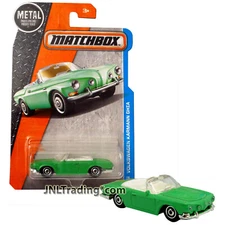 2016 Matchbox Adventure City 1:64 Die Cast Car #29 Green VOLKSWAGEN KARMANN GHIA