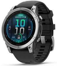 Garmin fenix E – 47 mm AMOLED Stainless Steel Multisport GPS Smartwatch