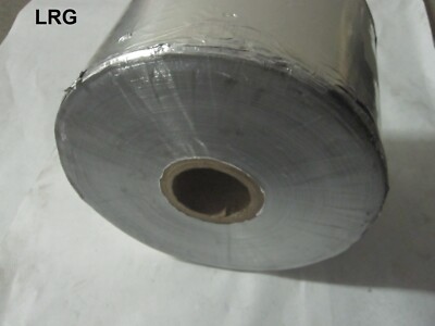 62lb Silver 0.003 Aluminum Foil Roll Food Grade From winpak quebec 226.6mm 8.75W