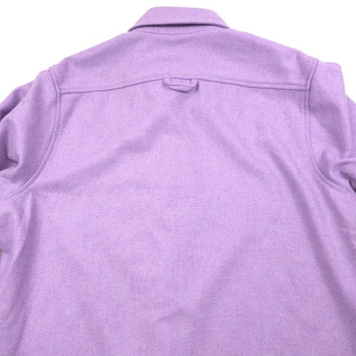 $350 APC Basile Surchemise Violet Purple Wool Blend Shirt Jacket Mens Size XS - Picture 5 of 12