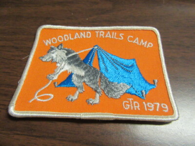 Woodland Trails Camp GTR Canada 1979 Patch  FX3
