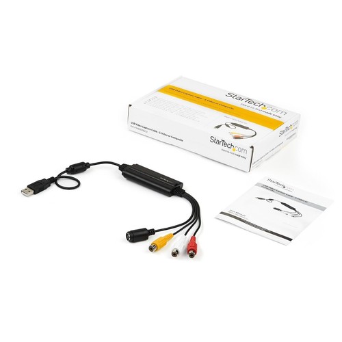 StarTech SVID2USB232 USB Video Capture Adapter Cable - S-Video/Composite to USB - 第 5/5 張圖片
