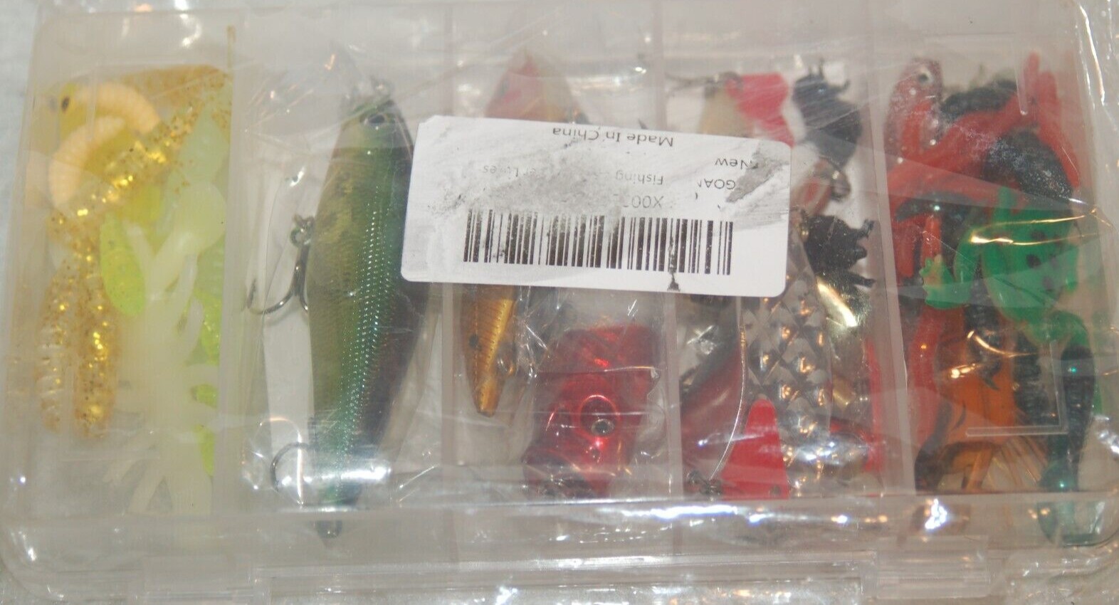 NIP GOANDO FISHING LURES KIT GREAT FOR SURVIVAL KIT BACKPACK, TRAVEL