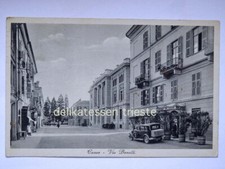 CUNEO Hotel Tre Citroni Via Bonelli old postcard