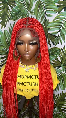 Knotless Braided wig,Box Braids,Full Lace braid wig,Braid wig,Senegalese braid