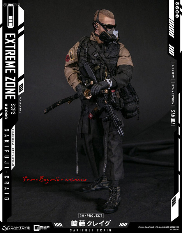 Perfect Damtoys Ebs001 Extreme Zone Samurai Sakifuji Craig