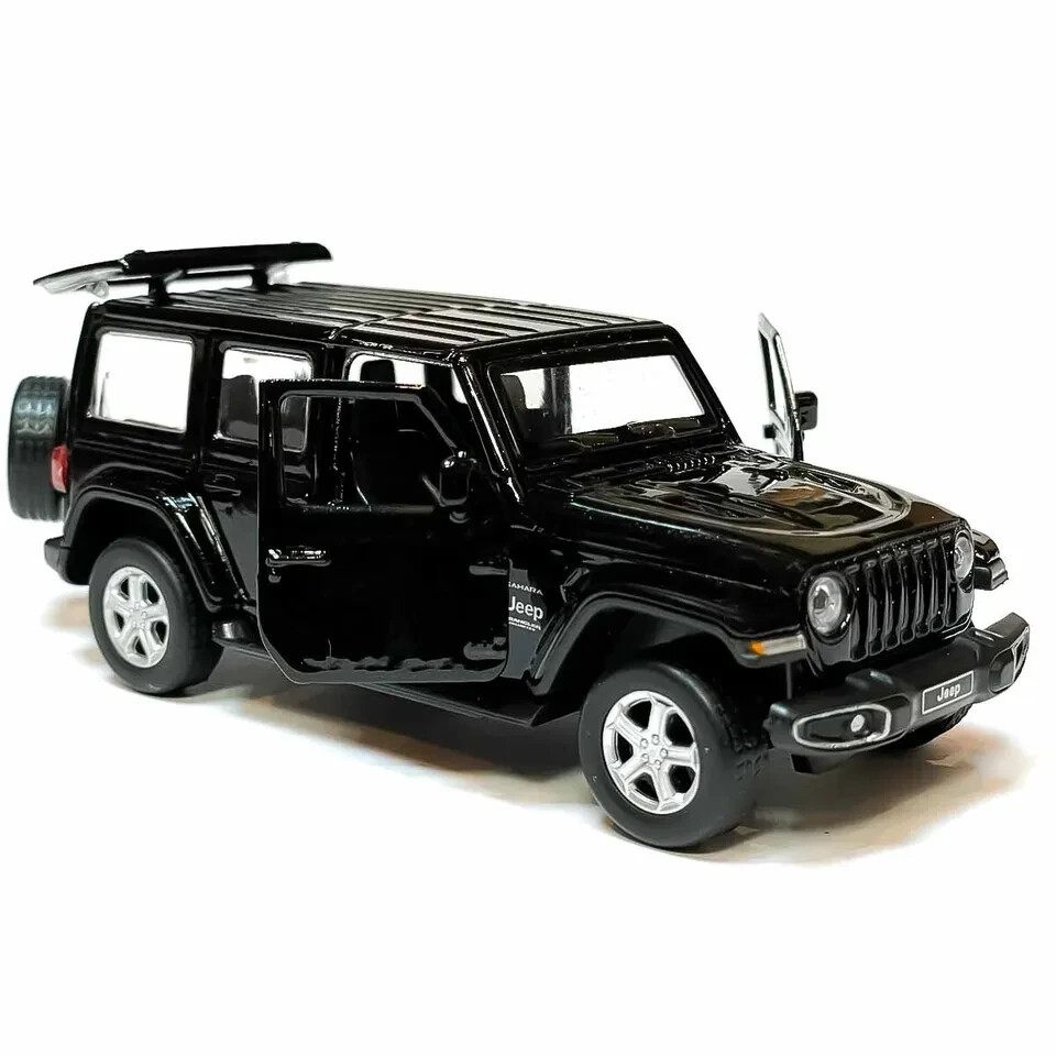 Jeep Wrangler Sahara Metal Model Diecast Car Scale