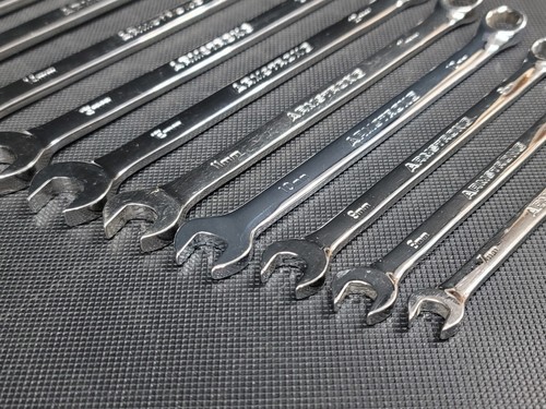 Armstrong Tools 15 pc 12 point Metric Combo Wrench Set 7-19mm & 21-22mm GMTK 52 - Picture 5 of 19
