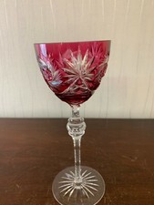 Cut Glass Double Crystal Baccarat Saint Louis 