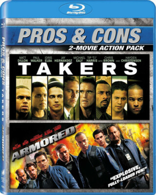 Dvd sony pictures Action/adventure armored blu-ray /takers blu-ray 2.35:1 (043396488892)