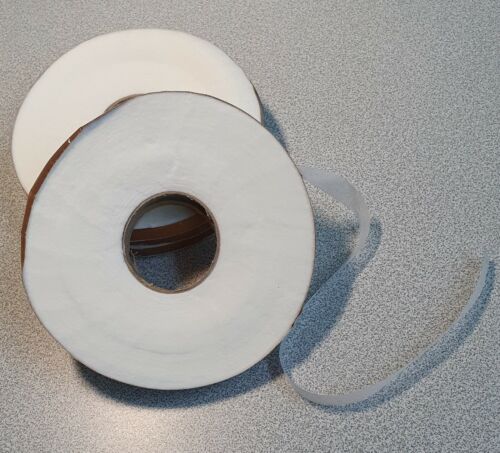 Insert non tissé fixable 100 mètres 10 mm blanc Freudenberg ruban à coudre à repasser  - Photo 1/4