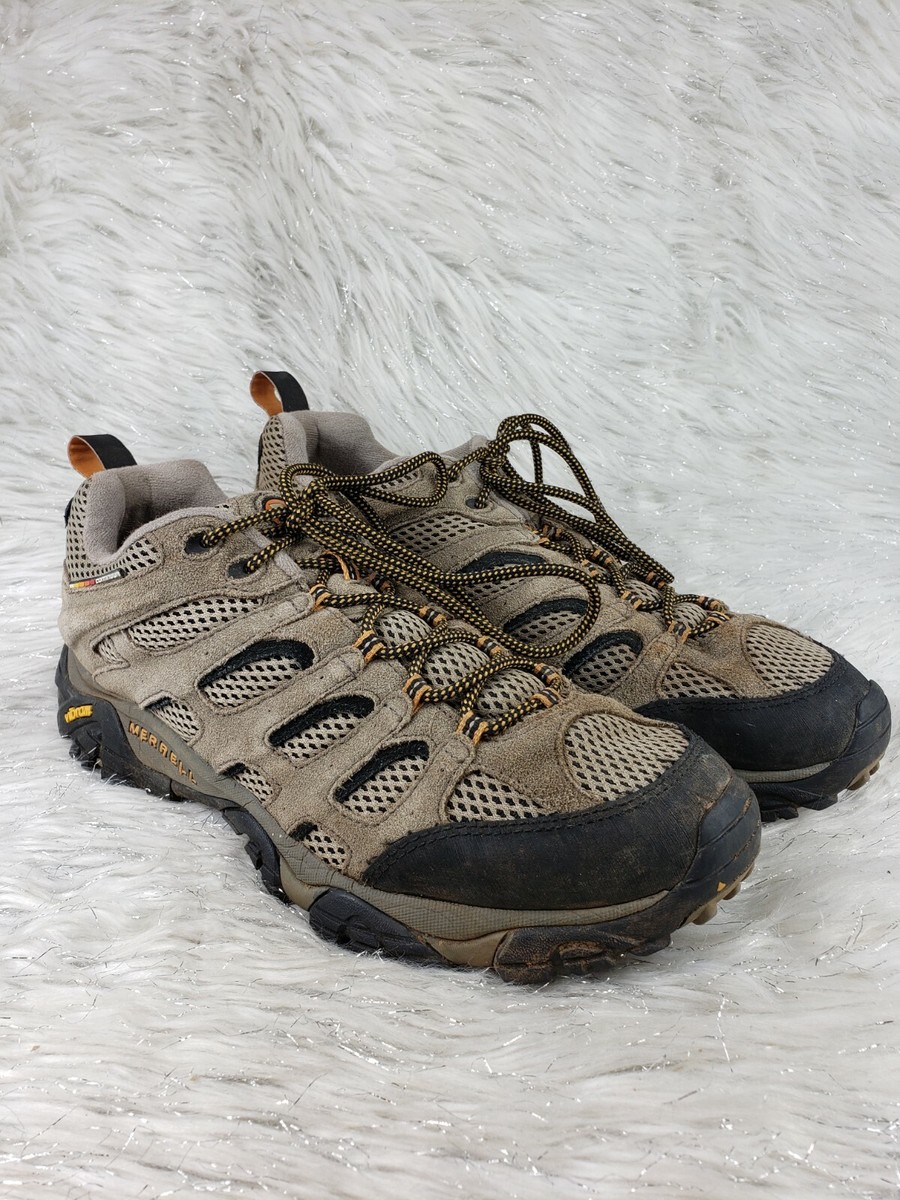 MERRELL Walnut Brown Suede Mens Size 11.5 / 46 Trail Hiking 