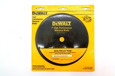 New DEWALT 7" High Performance Masonry Blade DW4712 Abrasive Saw Blade