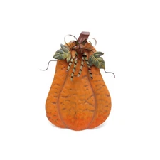 Free Standing Metal Flat Pumpkins for Autumn Fall Thanksgiving Harvest Halloween