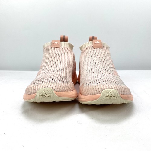 Adidas Rapidarun Ll Knit Slip On Sneakers Shoes Casual Pink Womens Sz 6.5 G27499 - Picture 2 of 10