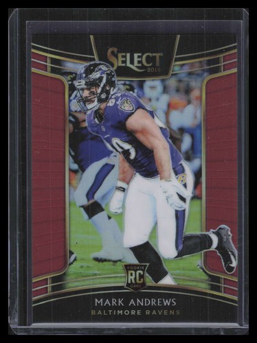Mark Andrews [Maroon Prizm] #71 2018 Panini Select card