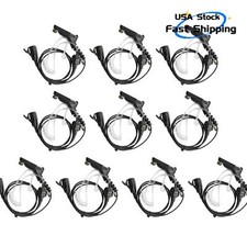 10PCS Earphone Earpiece Compatible with XPR6350 XPR6550 APX4000 DP4800 Radio