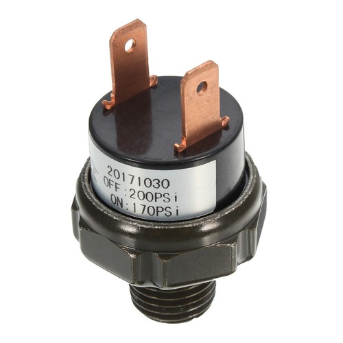Air Compressor Pressure Switch Control Valve For Train Horn Tank 12V 170-200PSI - Picture 6 of 9