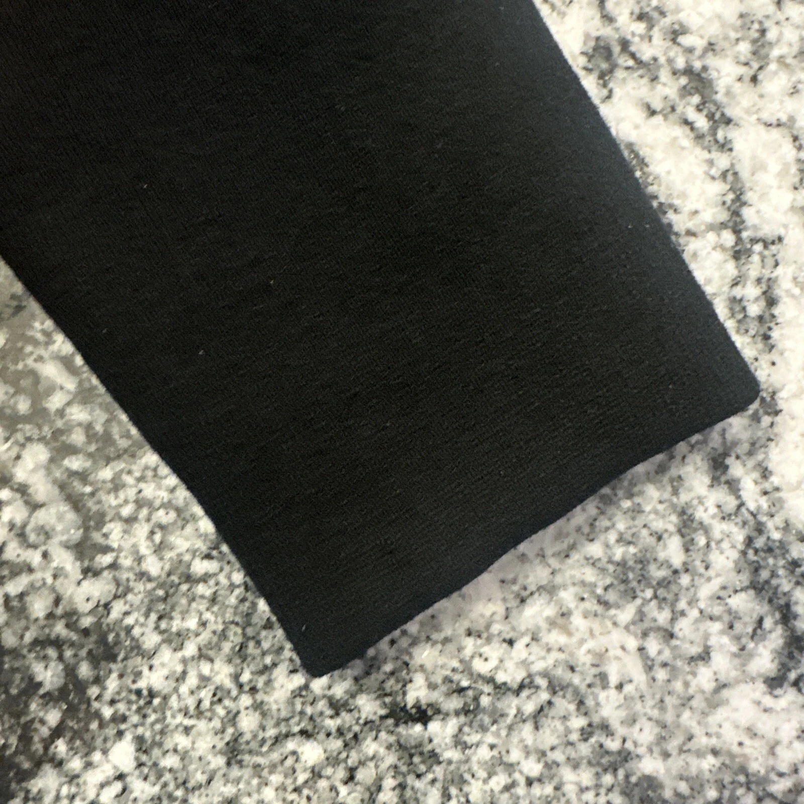 ALEXANDER WANG DONNA Bodycon Mini Abito Manica Lunga Finitura Logo Scoop M Nero