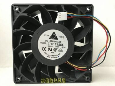 TFC1212DE 12V 3.9A 12038 double ball strong pressure type violent fan