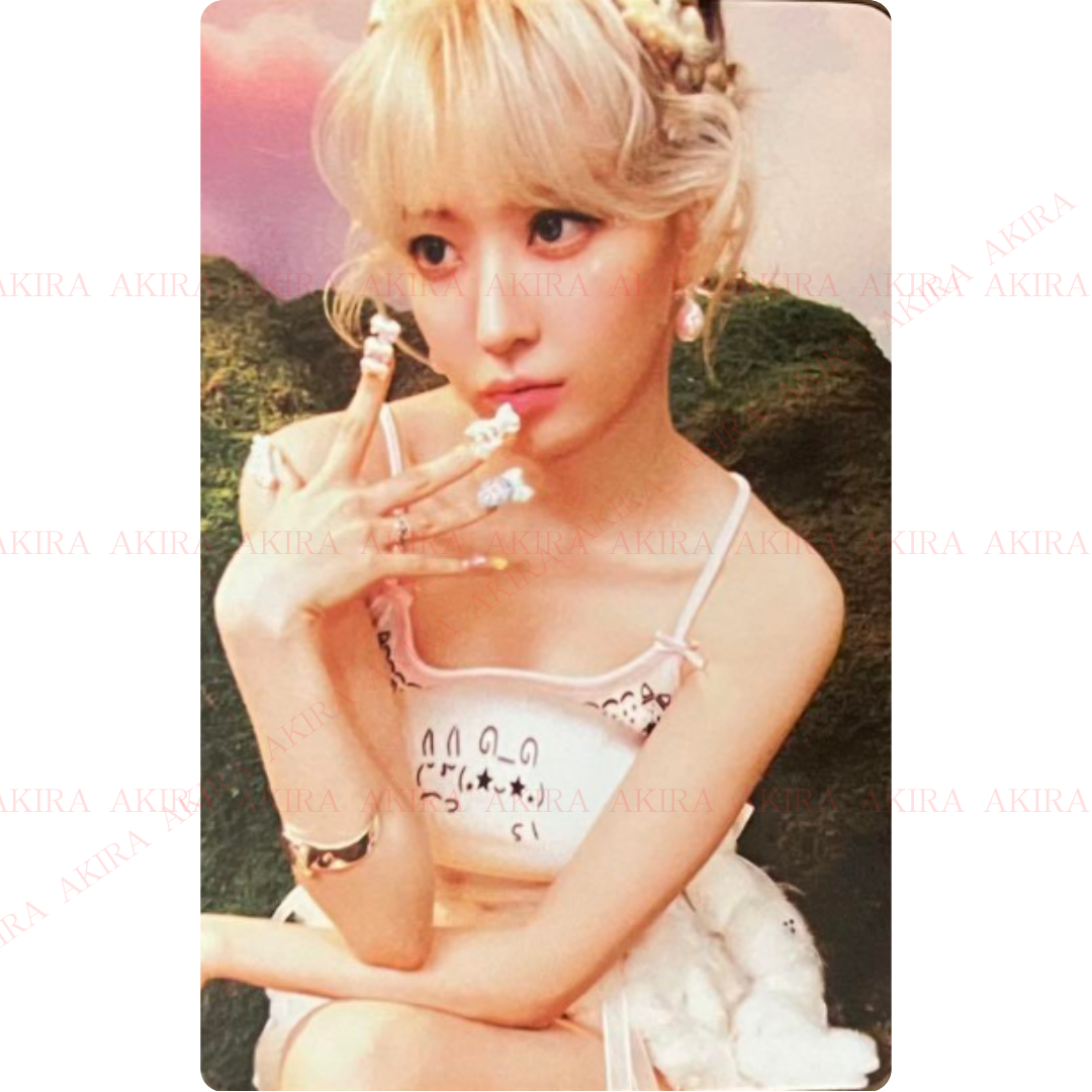 LE SSERAFIM CRAZY JAPAN POB & LUCKY DRAW OFFICIAL PHOTO CARD LE SSERAFIM CRAZY JAPAN POB & LUCKY DRAW OFFICIAL PHOTO CARD