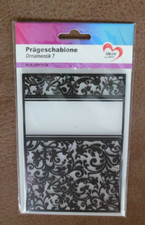 Prägeschablone " Ornamentik ", Prägefolder, Embossingschablone, K. Jittenmeier
