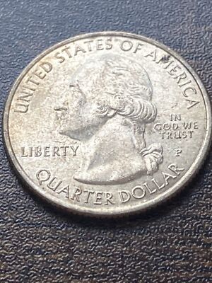 2016 P Harpers Ferry State Quarter Actual Coin Mind-blowing Blue